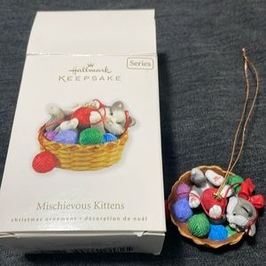 Hallmark Keepsake 2010 Mischievous Kittens series